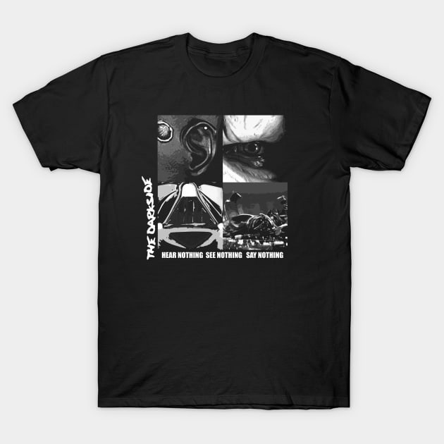 Darkside Discharge Tee T-Shirt by Eddie Anaya Designs